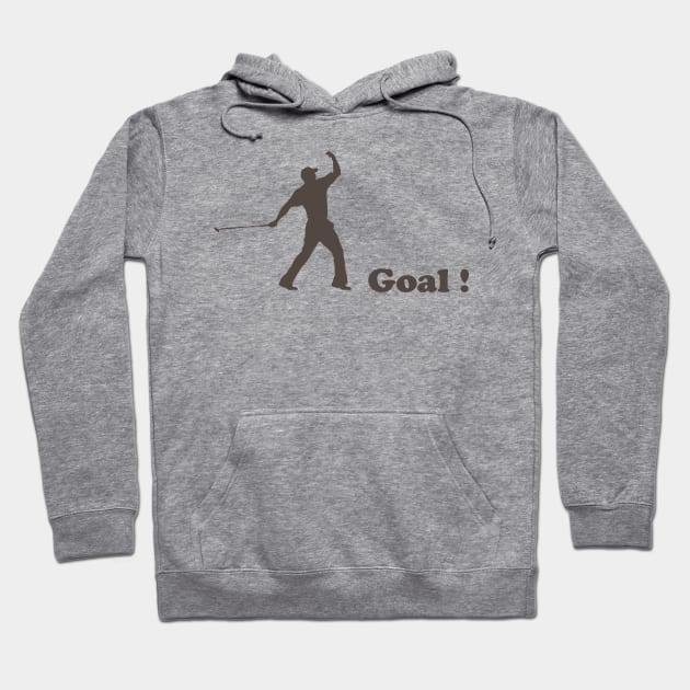 Golf Goal Hoodie by NineBlack